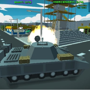 Blocky wars vehicle shooting multiplayer